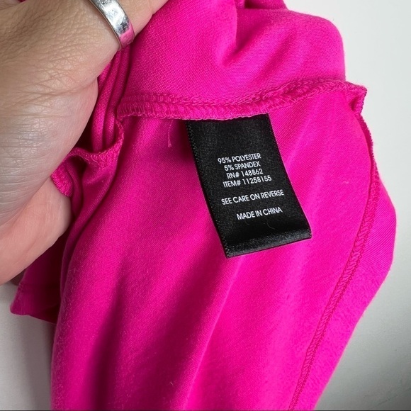 NWT Torrid Pink Off Shoulder Dress Size 2 - Picture 6 of 8